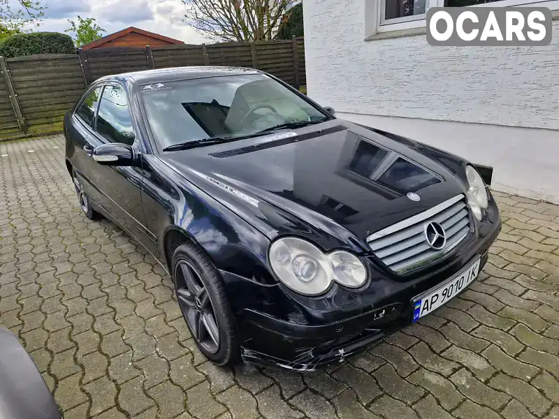 Купе Mercedes-Benz C-Class 2002 1.8 л. Робот обл. Запорожская, Запорожье - Фото 1/6