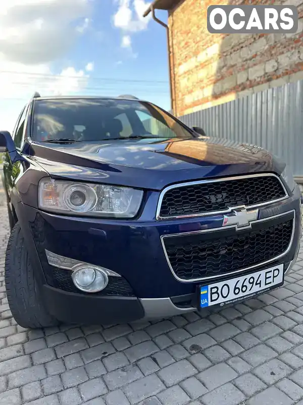 Позашляховик / Кросовер Chevrolet Captiva 2012 2.23 л. Ручна / Механіка обл. Тернопільська, Тернопіль - Фото 1/15