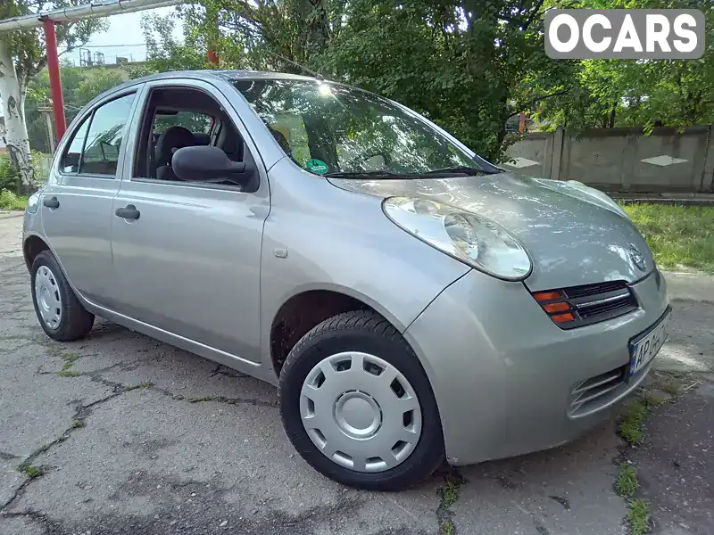 Хэтчбек Nissan Micra 2004 1.24 л. Ручная / Механика обл. Запорожская, Запорожье - Фото 1/18