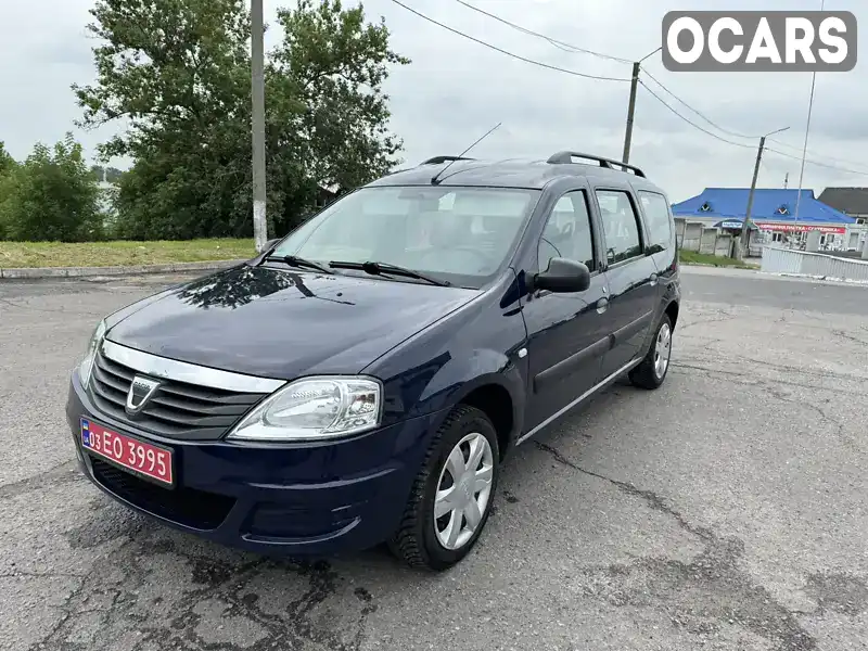 Универсал Dacia Logan MCV 2012 1.6 л. Ручная / Механика обл. Полтавская, Кобеляки - Фото 1/21