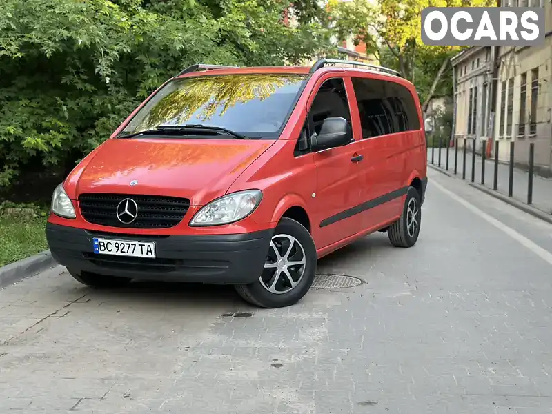 Мінівен Mercedes-Benz Vito 2007 2.15 л. Ручна / Механіка обл. Львівська, Львів - Фото 1/21