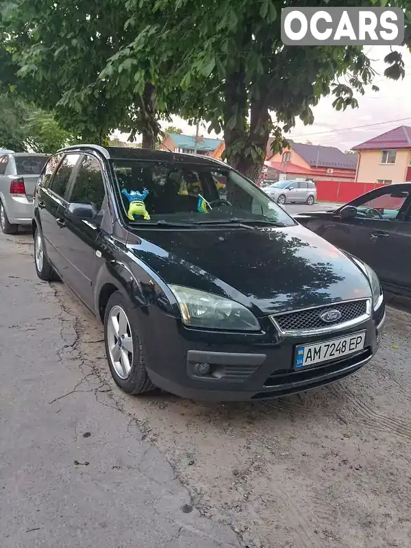 Універсал Ford Focus 2007 1.6 л. Ручна / Механіка обл. Житомирська, Звягель - Фото 1/9