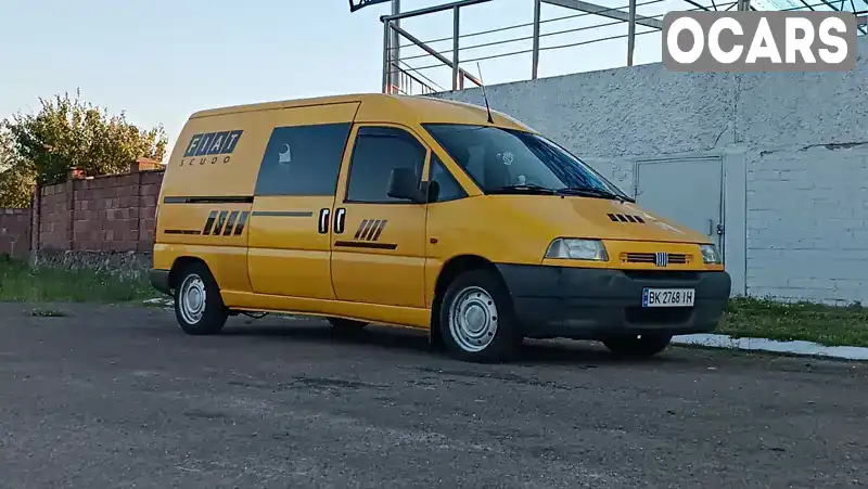 Фургон Fiat Scudo 1999 1.9 л. Ручная / Механика обл. Ровенская, Сарны - Фото 1/21