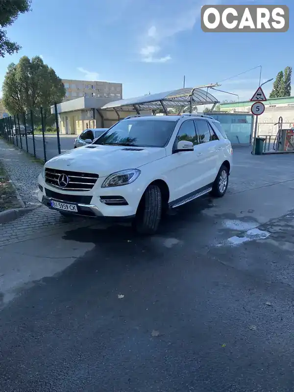 Позашляховик / Кросовер Mercedes-Benz M-Class 2013 2.14 л. Автомат обл. Полтавська, Горішні Плавні (Комсомольськ) - Фото 1/21