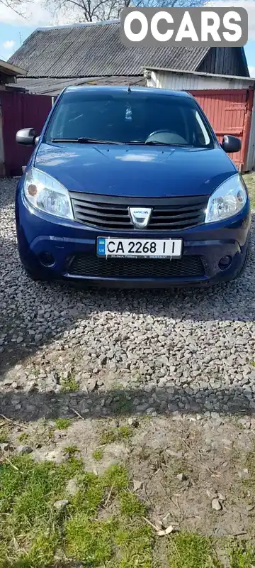 Хэтчбек Dacia Sandero 2009 1.4 л. Ручная / Механика обл. Черкасская, Звенигородка - Фото 1/4