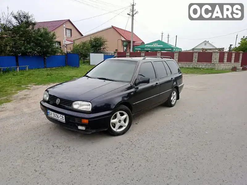 Универсал Volkswagen Golf 1997 1.6 л. Ручная / Механика обл. Хмельницкая, Теофиполь - Фото 1/12