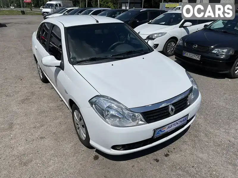 Седан Renault Symbol 2012 1.39 л. Ручна / Механіка обл. Полтавська, Полтава - Фото 1/21