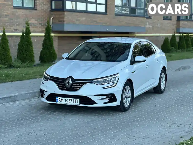 Седан Renault Megane 2021 1.5 л. Автомат обл. Житомирская, Житомир - Фото 1/21