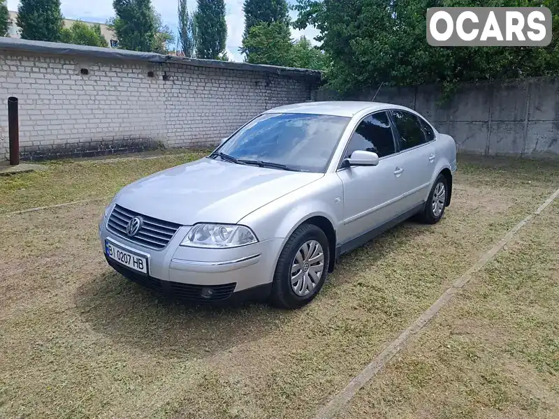 Седан Volkswagen Passat 2003 1.98 л. Ручна / Механіка обл. Полтавська, Горішні Плавні (Комсомольськ) - Фото 1/15