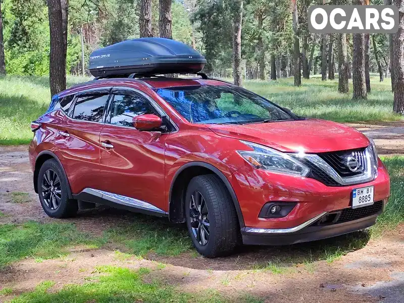 Внедорожник / Кроссовер Nissan Murano 2018 3.5 л. Вариатор обл. Сумская, Сумы - Фото 1/21