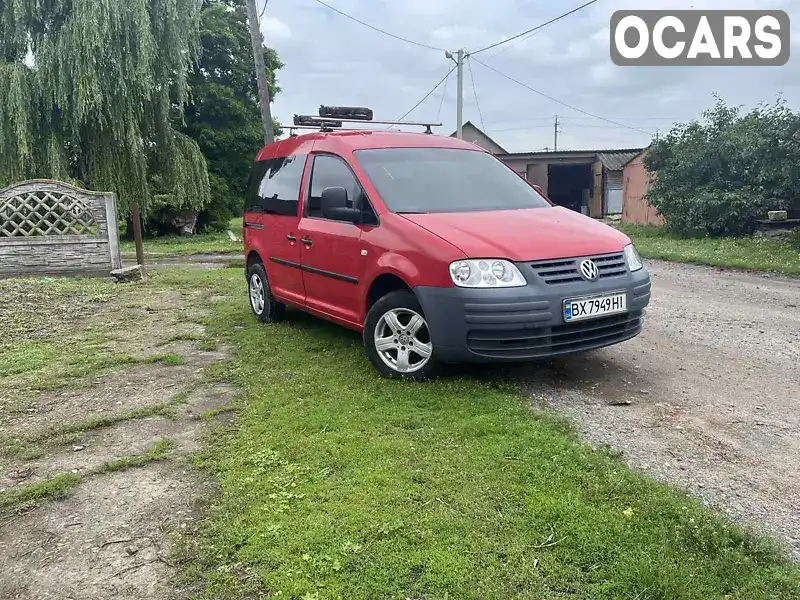 Мінівен Volkswagen Caddy 2005 1.9 л. Ручна / Механіка обл. Хмельницька, Стара Синява - Фото 1/11