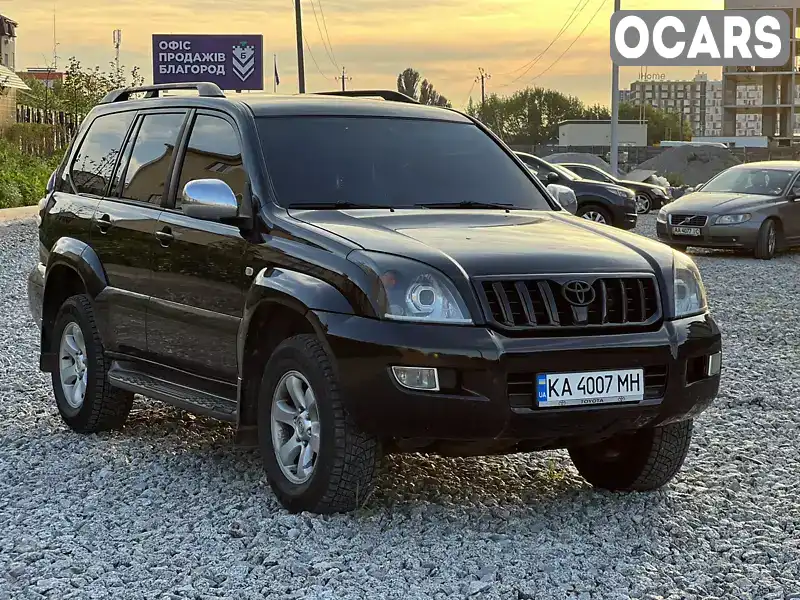 Позашляховик / Кросовер Toyota Land Cruiser Prado 2004 2.69 л. Автомат обл. Київська, Київ - Фото 1/21