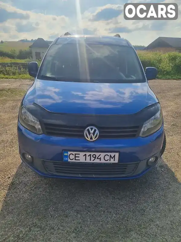 Мінівен Volkswagen Caddy 2010 1.6 л. Автомат обл. Чернівецька, Чернівці - Фото 1/9