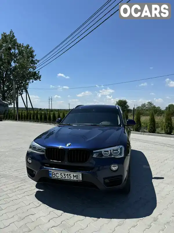 Позашляховик / Кросовер BMW X3 2016 2 л. Автомат обл. Львівська, Пустомити - Фото 1/15