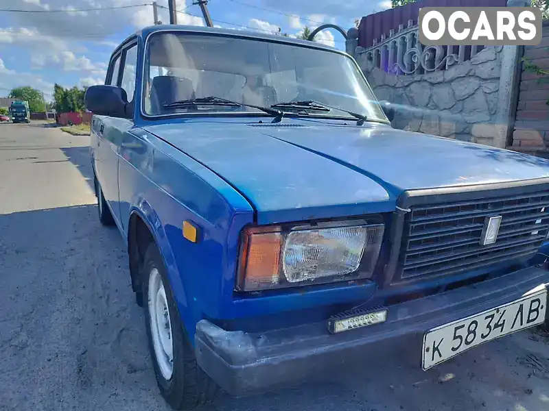 Седан ВАЗ / Lada 2107 1988 1.5 л. Ручная / Механика обл. Житомирская, Звягель - Фото 1/11