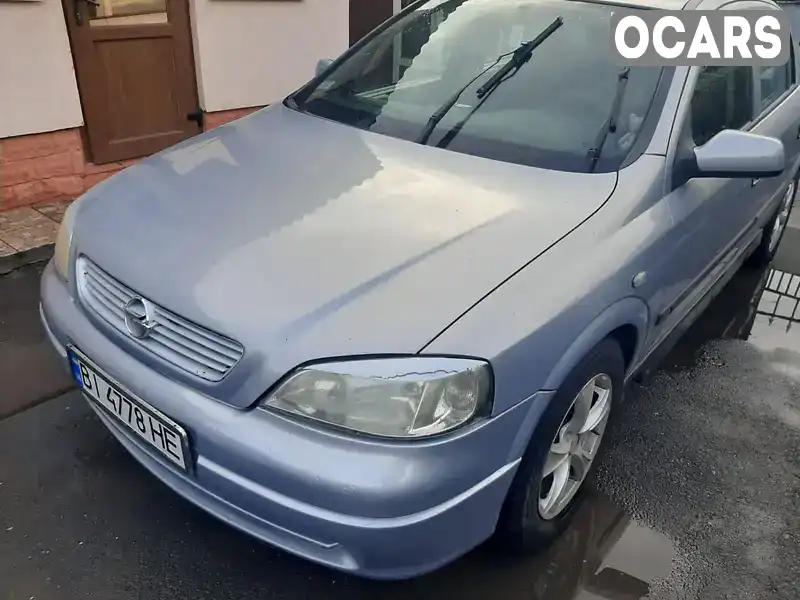 Хетчбек Opel Astra 1999 2 л. Ручна / Механіка обл. Полтавська, Гадяч - Фото 1/7