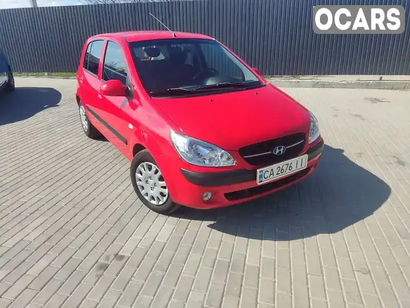 Хетчбек Hyundai Getz 2008 1.4 л. Ручна / Механіка обл. Черкаська, Черкаси - Фото 1/19