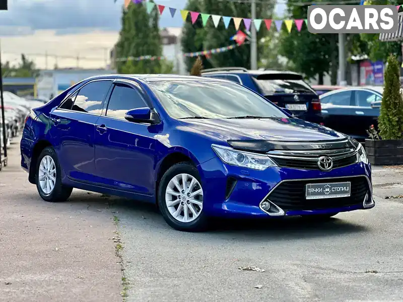 Седан Toyota Camry 2015 2.49 л. Автомат обл. Київська, Київ - Фото 1/21