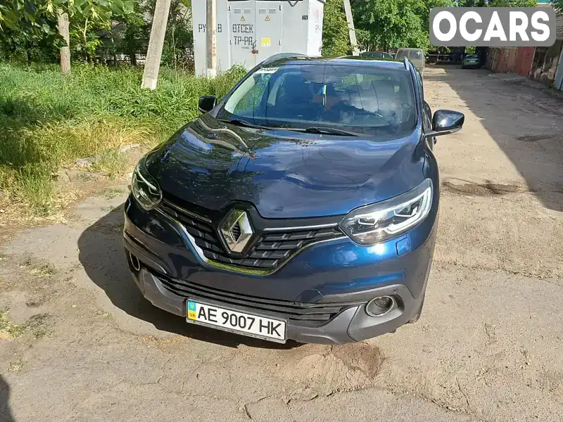 Внедорожник / Кроссовер Renault Kadjar 2016 1.6 л. Ручная / Механика обл. Днепропетровская, Покровское - Фото 1/21