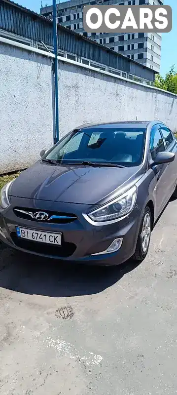 Седан Hyundai Accent 2013 1.4 л. Ручная / Механика обл. Киевская, Киев - Фото 1/10