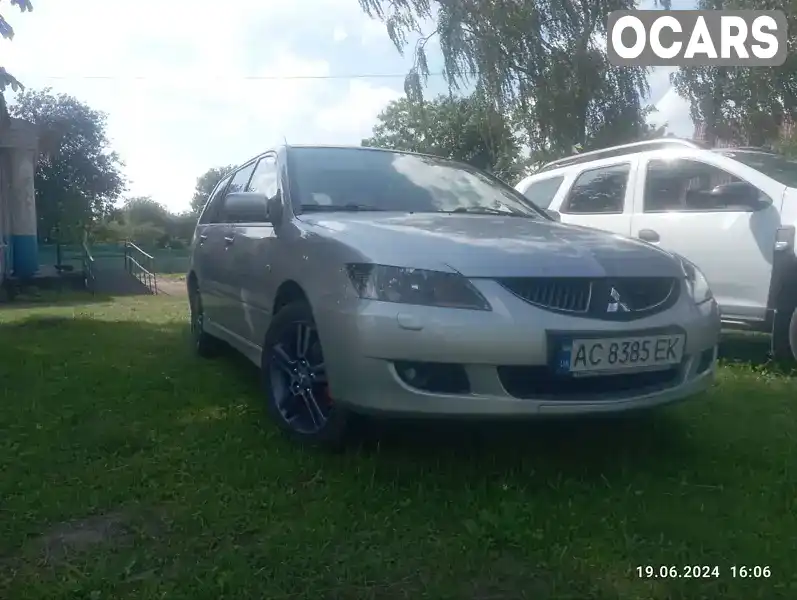 Універсал Mitsubishi Lancer 2004 1.58 л. Ручна / Механіка обл. Волинська, Горохів - Фото 1/8