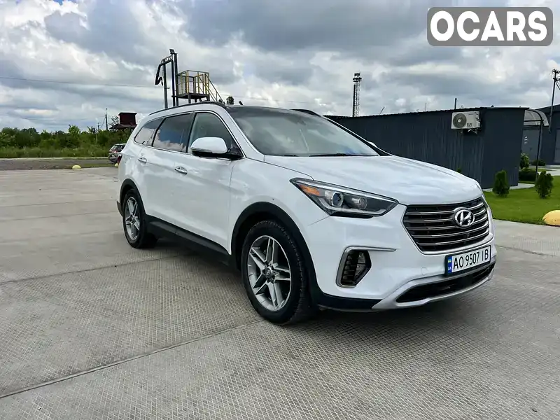 Позашляховик / Кросовер Hyundai Santa FE 2017 3.34 л. Автомат обл. Закарпатська, Ужгород - Фото 1/15