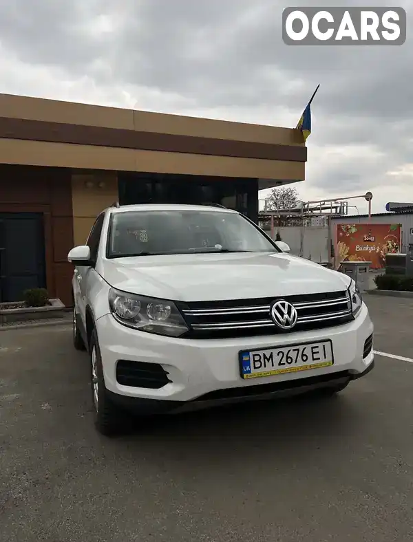 Позашляховик / Кросовер Volkswagen Tiguan 2016 1.98 л. Автомат обл. Сумська, Суми - Фото 1/10