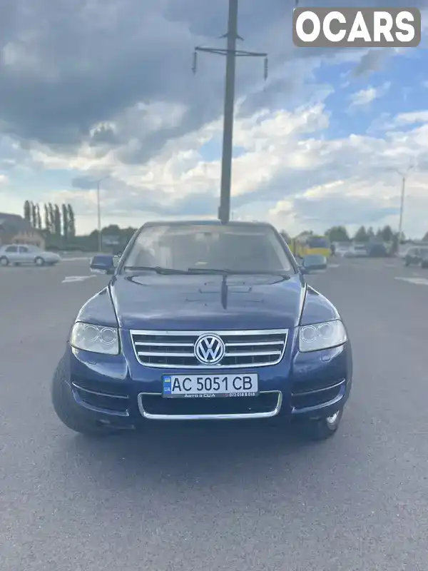 Позашляховик / Кросовер Volkswagen Touareg 2004 2.5 л. Автомат обл. Волинська, Луцьк - Фото 1/19