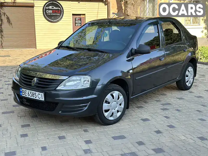 Седан Renault Logan 2012 1.39 л. Ручна / Механіка обл. Миколаївська, Миколаїв - Фото 1/21