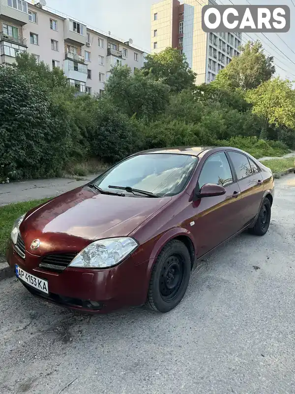 Седан Nissan Primera 2003 2.2 л. обл. Запорізька, Запоріжжя - Фото 1/13