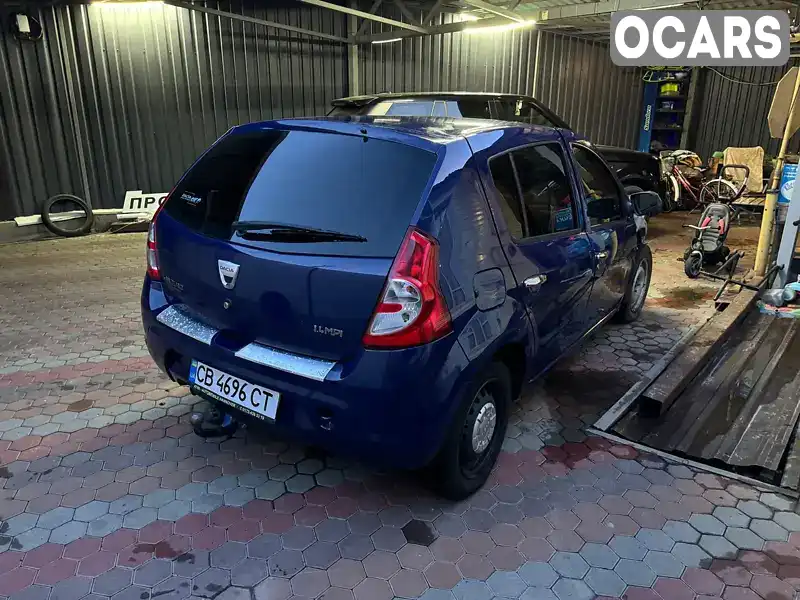 Хэтчбек Dacia Sandero 2009 1.39 л. Ручная / Механика обл. Черниговская, Бахмач - Фото 1/19