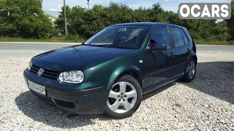 Хетчбек Volkswagen Golf 2002 1.4 л. Ручна / Механіка обл. Тернопільська, Ланівці - Фото 1/10