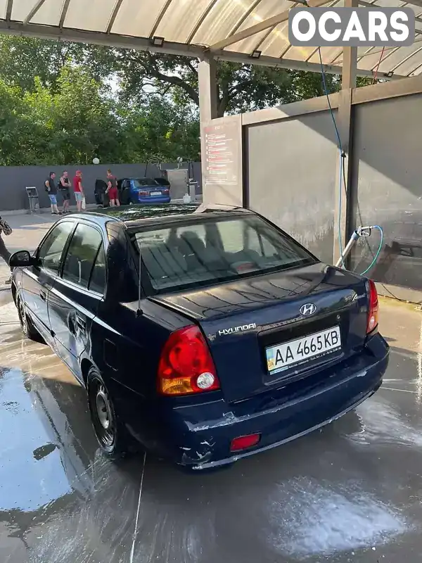 Седан Hyundai Accent 2005 1.6 л. Ручна / Механіка обл. Івано-Франківська, Івано-Франківськ - Фото 1/3