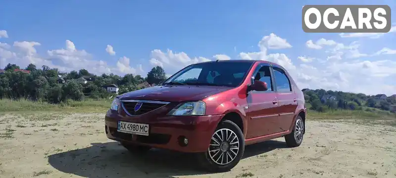 Седан Dacia Logan 2007 1.6 л. Ручная / Механика обл. Харьковская, Харьков - Фото 1/16