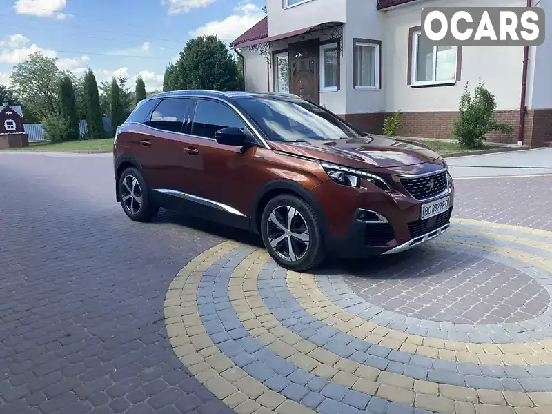 Внедорожник / Кроссовер Peugeot 3008 2017 1.56 л. Ручная / Механика обл. Тернопольская, Гусятин - Фото 1/21