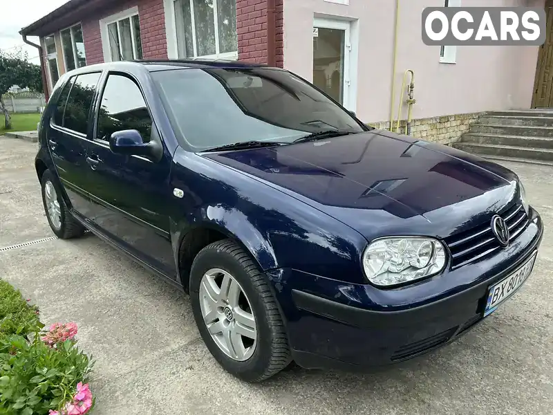 Хэтчбек Volkswagen Golf 2001 1.39 л. Ручная / Механика обл. Хмельницкая, Изяслав - Фото 1/20