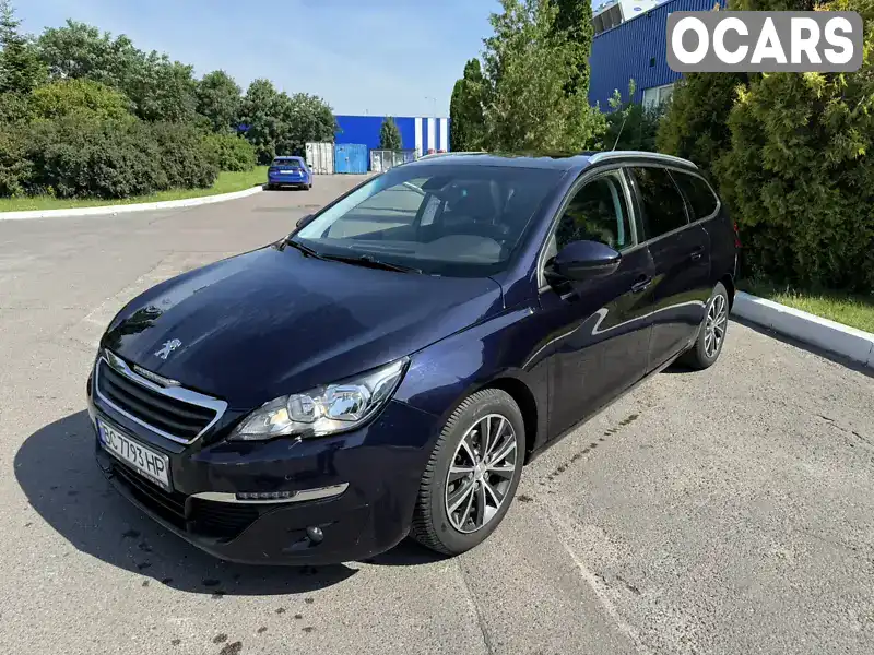 Універсал Peugeot 308 2015 1.56 л. Ручна / Механіка обл. Львівська, Львів - Фото 1/21