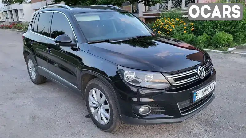 Позашляховик / Кросовер Volkswagen Tiguan 2012 2 л. Ручна / Механіка обл. Полтавська, Полтава - Фото 1/21