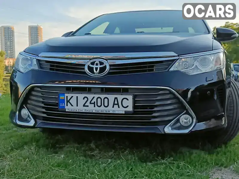 Седан Toyota Camry 2015 2.49 л. Автомат обл. Киевская, Киев - Фото 1/19