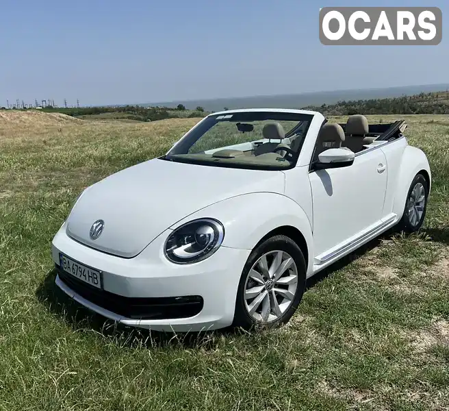 Кабріолет Volkswagen Beetle 2014 1.97 л. Автомат обл. Одеська, Білгород-Дністровський - Фото 1/21