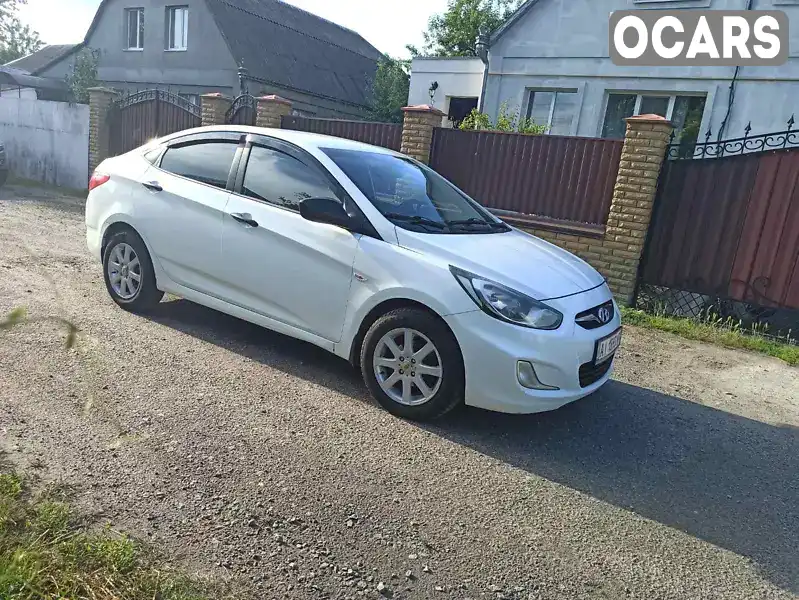 Седан Hyundai Accent 2011 1.4 л. Ручная / Механика обл. Киевская, Белая Церковь - Фото 1/15