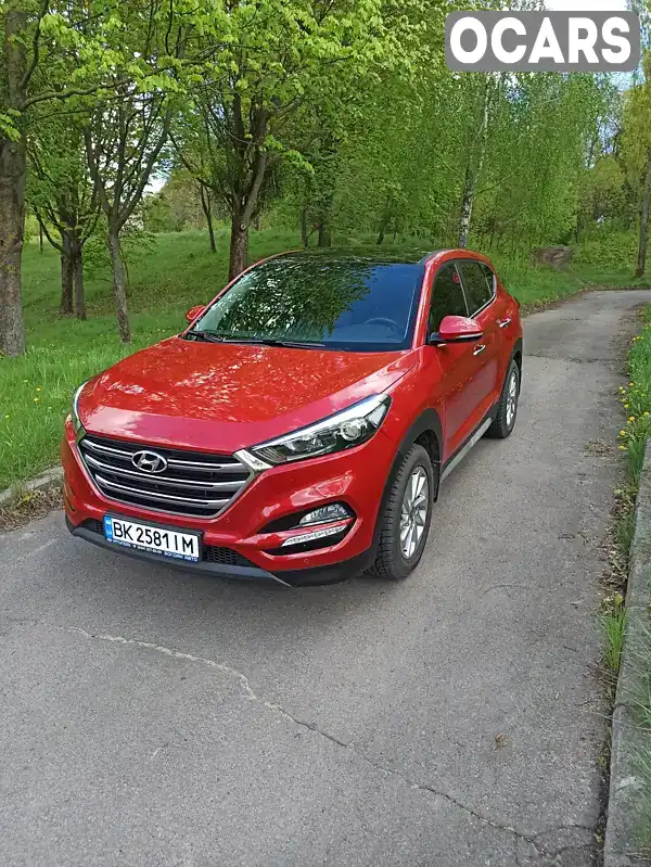 Внедорожник / Кроссовер Hyundai Tucson 2017 2 л. Автомат обл. Ровенская, Ровно - Фото 1/21