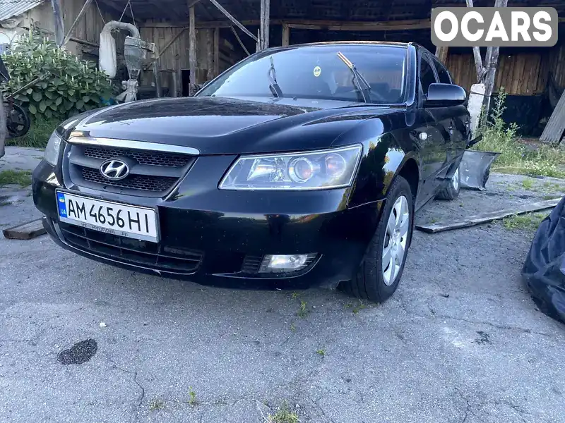 Седан Hyundai Sonata 2007 2 л. Ручна / Механіка обл. Житомирська, Звягель - Фото 1/21