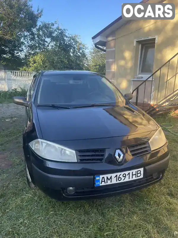 Седан Renault Megane 2005 1.6 л. Автомат обл. Житомирская, Брусилов - Фото 1/21