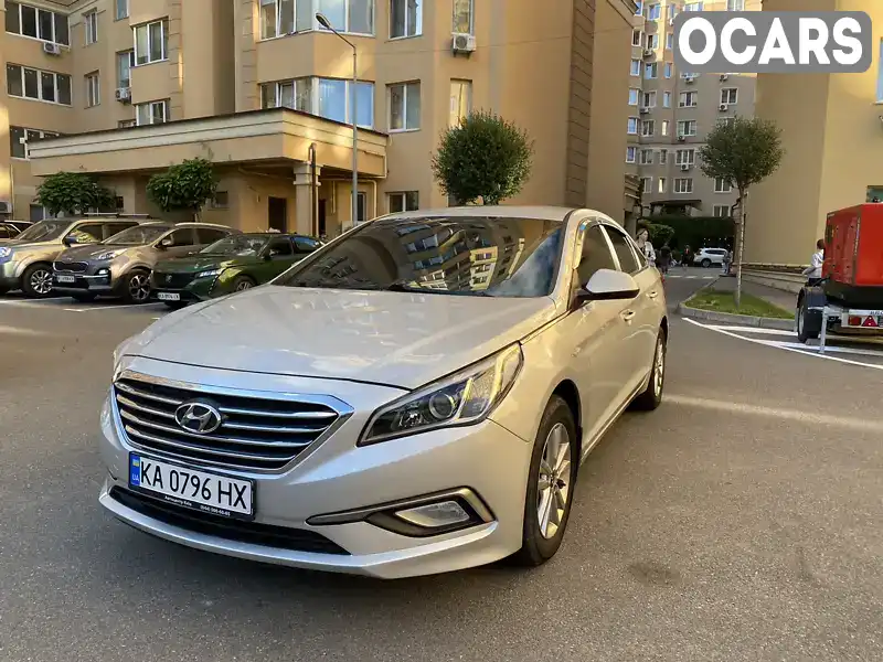 Седан Hyundai Sonata 2016 2 л. Автомат обл. Киевская, Киев - Фото 1/18