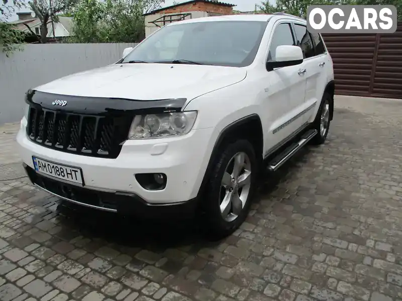 Позашляховик / Кросовер Jeep Grand Cherokee 2012 2.99 л. Автомат обл. Житомирська, Житомир - Фото 1/21