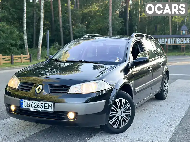 Универсал Renault Megane 2004 1.6 л. Ручная / Механика обл. Черниговская, Мена - Фото 1/21