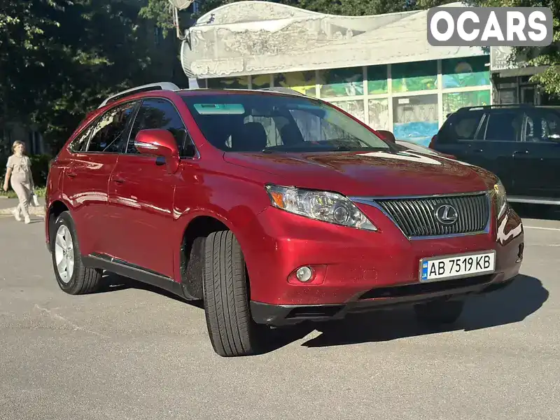 Позашляховик / Кросовер Lexus RX 2010 3.46 л. Автомат обл. Вінницька, Вінниця - Фото 1/21