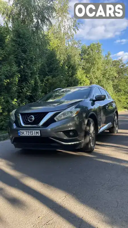 Позашляховик / Кросовер Nissan Murano 2016 2.49 л. Варіатор обл. Рівненська, Рівне - Фото 1/21