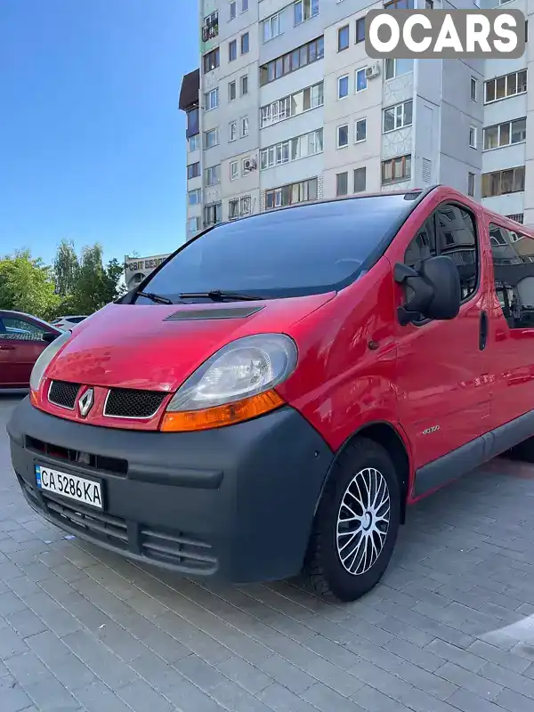 Минивэн Renault Trafic 2002 1.87 л. Ручная / Механика обл. Черкасская, Черкассы - Фото 1/21